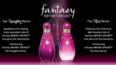 Fantasy Naughty и Nice Remix нов дует парфюми от Britney Spears